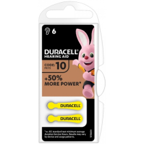 Батарейки Duracell Zinc Air 10 Hearing Aid 1.45V BL6 от магазина RiggerShop