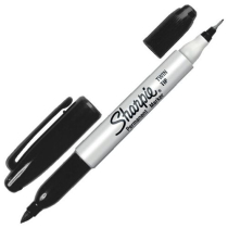 Маркер перманентный Sharpie twin tip (черный) от магазина RiggerShop