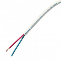 Белый инсталляционный негорючий бездымный акустический кабель 2 x 0,75мм2 от магазина RiggerShop