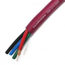 Гибкий коаксиальный видео мультикор 4-х канальный серии Red Plasma Grade от магазина RiggerShop