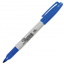 Маркер перманентный Sharpie fine (синий) от магазина RiggerShop