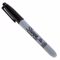 Маркер перманентный Sharpie fine (черный) от магазина RiggerShop