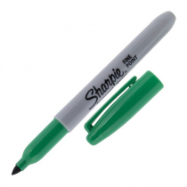 Маркер перманентный Sharpie fine (зеленый) от магазина RiggerShop