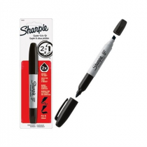 Маркер перманентный Sharpie twin tip блистер (черный) от магазина RiggerShop